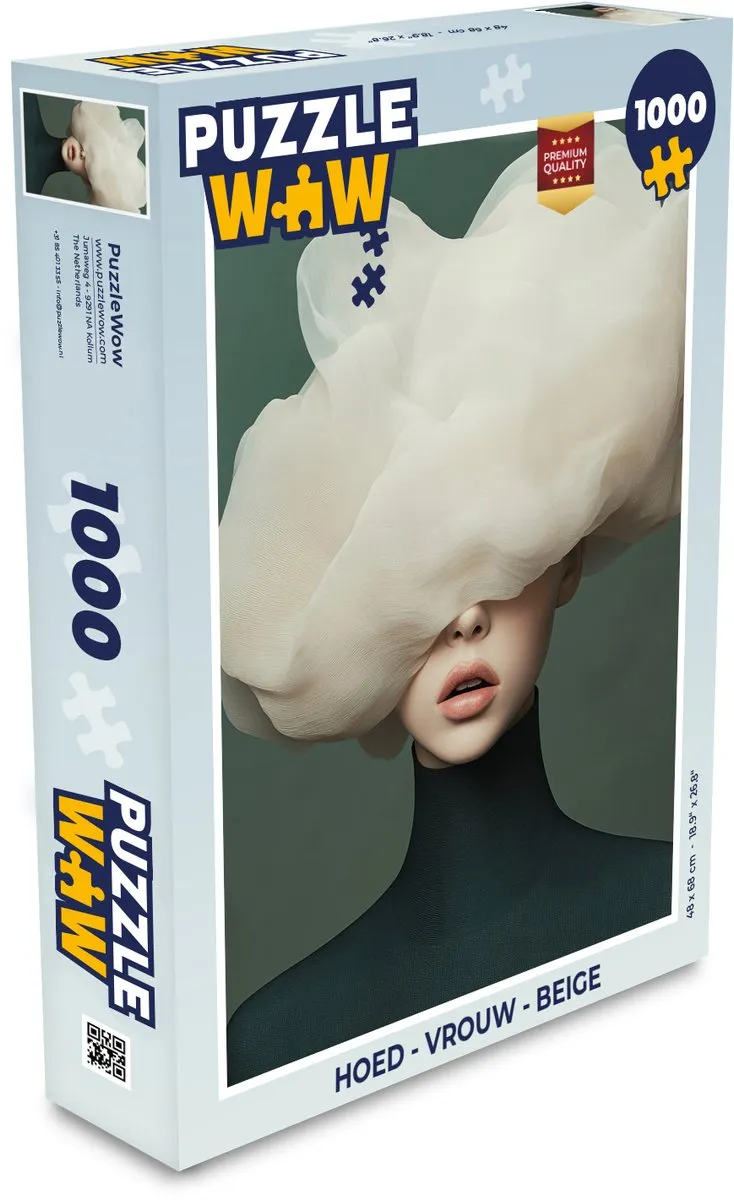 PuzzleWow Legpuzzel 1000 Stuks