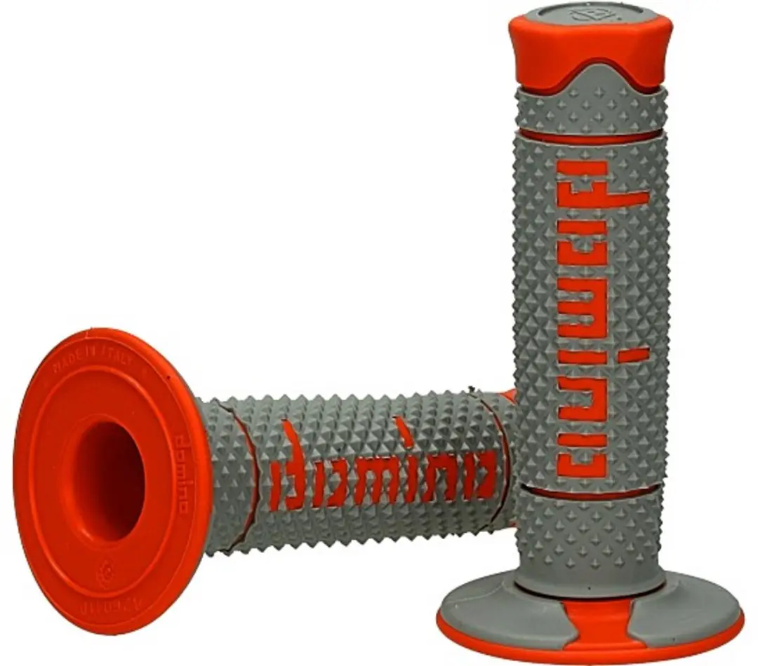 Domino Handvatset A260 DSH - Grijs/Oranje