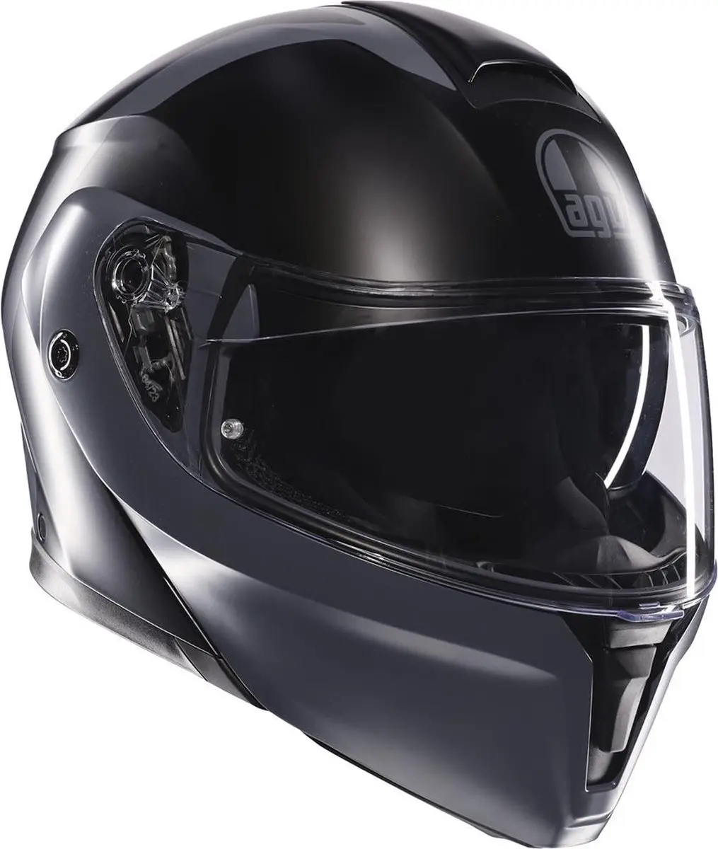AGV Streetmodular systeemhelm Resia mat zwart grijs M