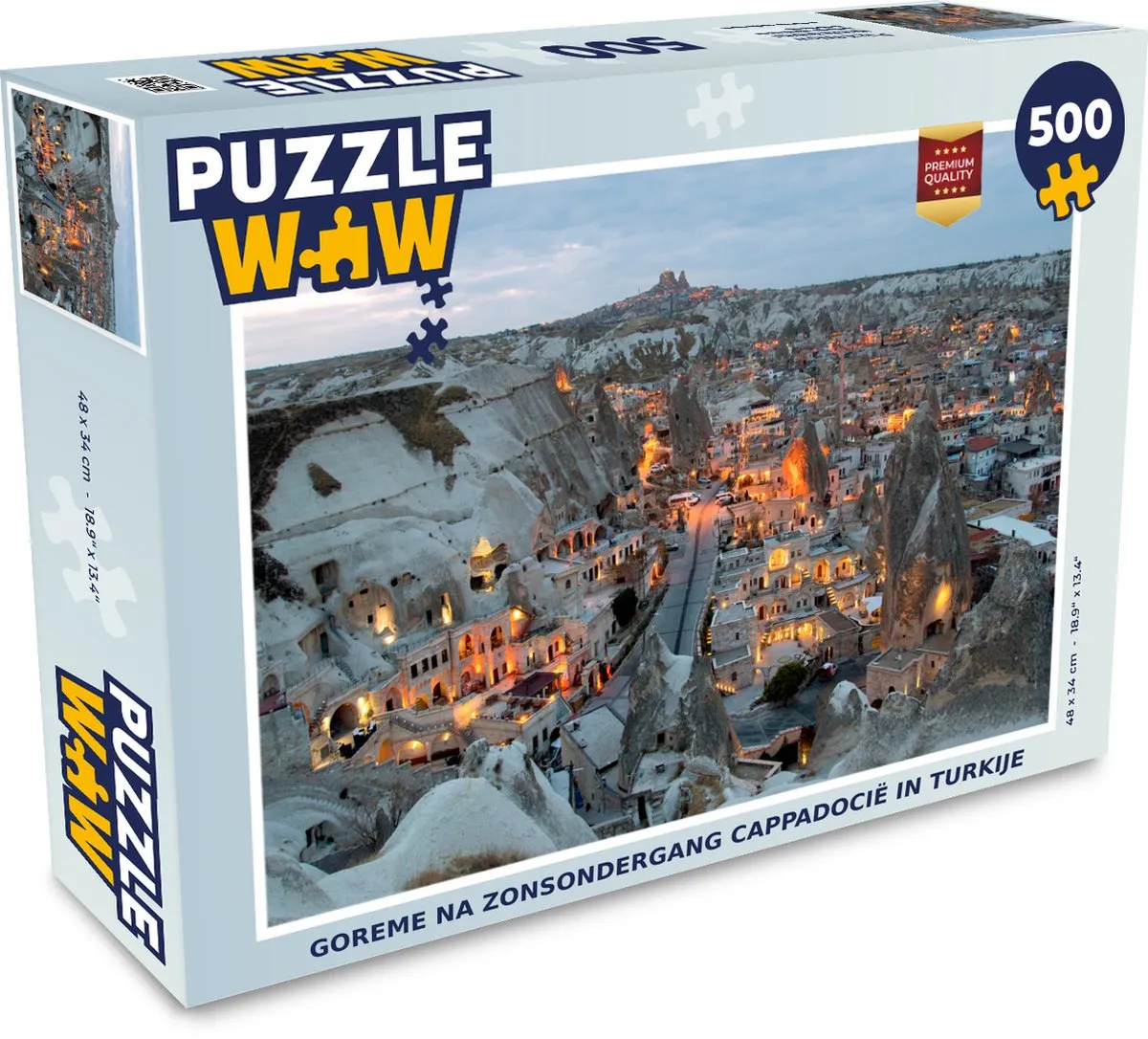 PuzzleWow Cappadocië Legpuzzel 500 Stuks