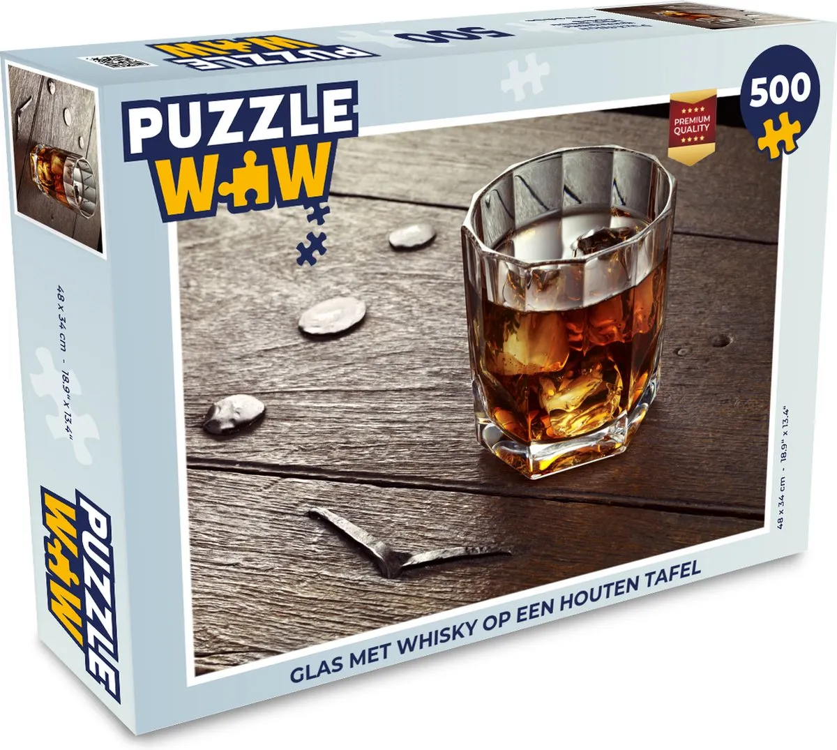 PuzzleWow Legpuzzel 500 Stuks
