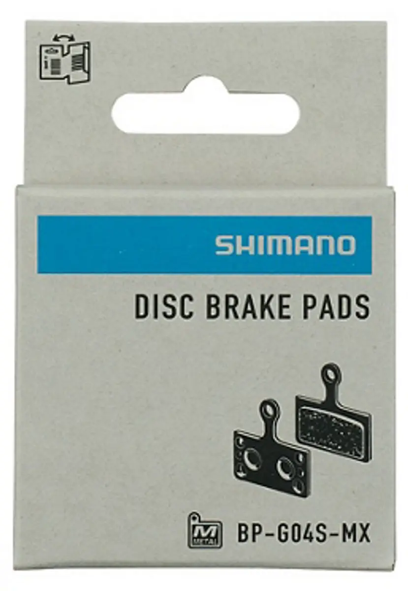 Shimano G04S Remblokken - Metallic - M9000/M9020/M8000 - afbeelding 6 van 6