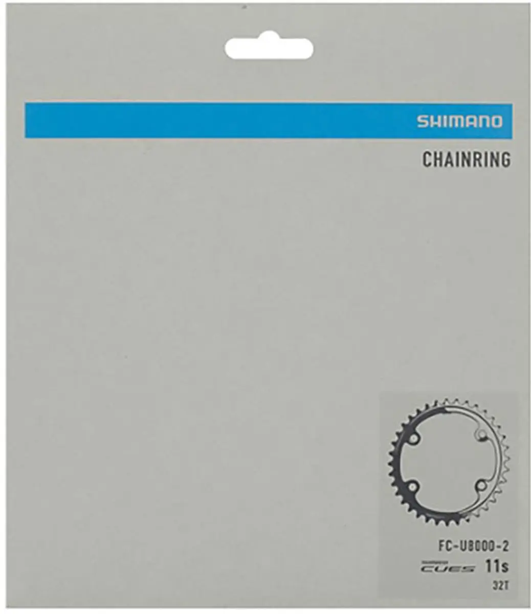 Shimano Cues U8000-2 Kettingblad 32T - Zilver