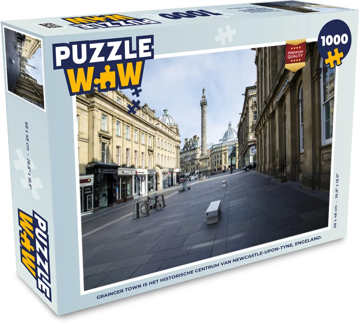 PuzzleWow Grainger Town Legpuzzel 1000 Stuks