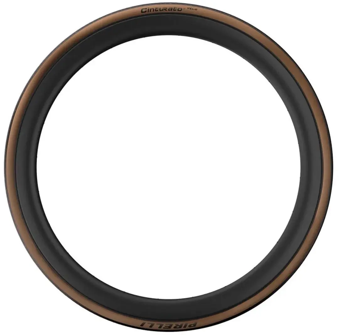 Pirelli Cinturato Velo Race Buitenband 28mm - Bruin/Zwart - afbeelding 6 van 6