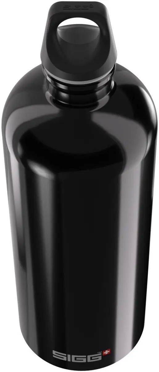 Sigg Traveller 1.0L Drinkfles - 1L - Zwart