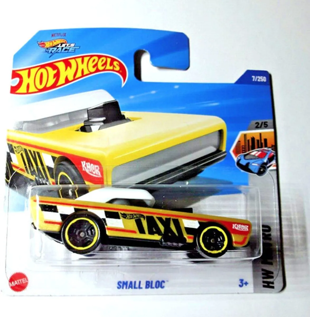 Hot Wheels Small Bloc Taxi 21A
