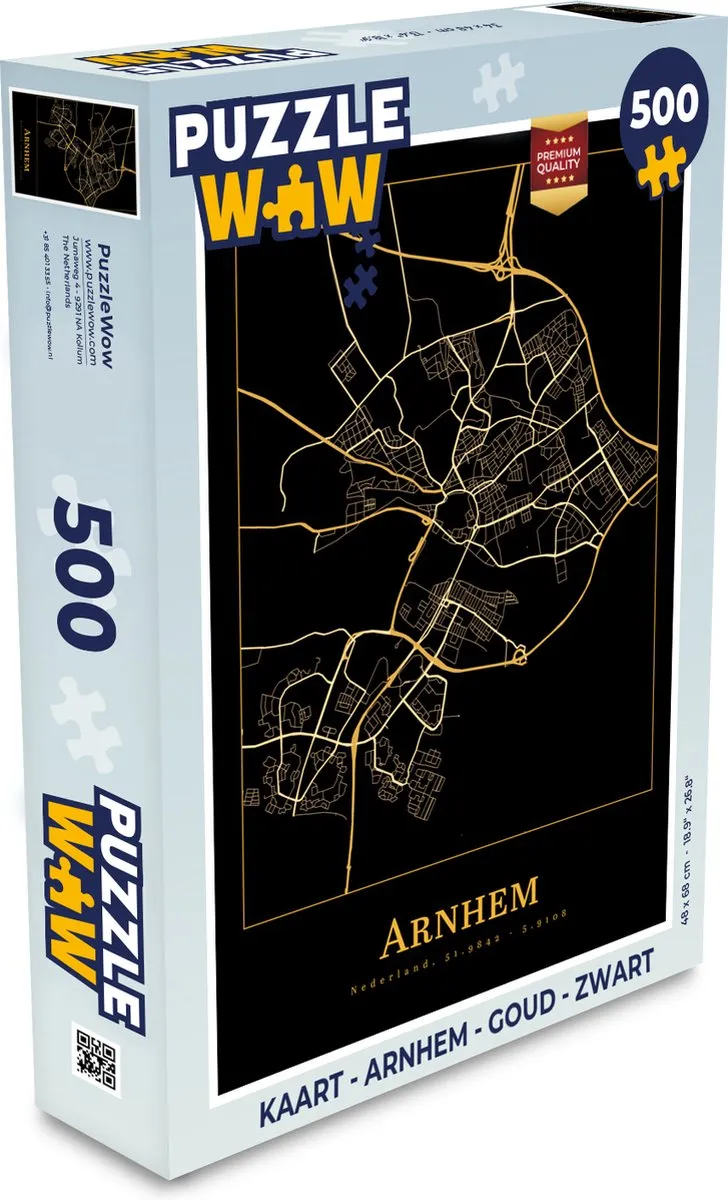 PuzzleWow Arnhem Legpuzzel 500 Stuks