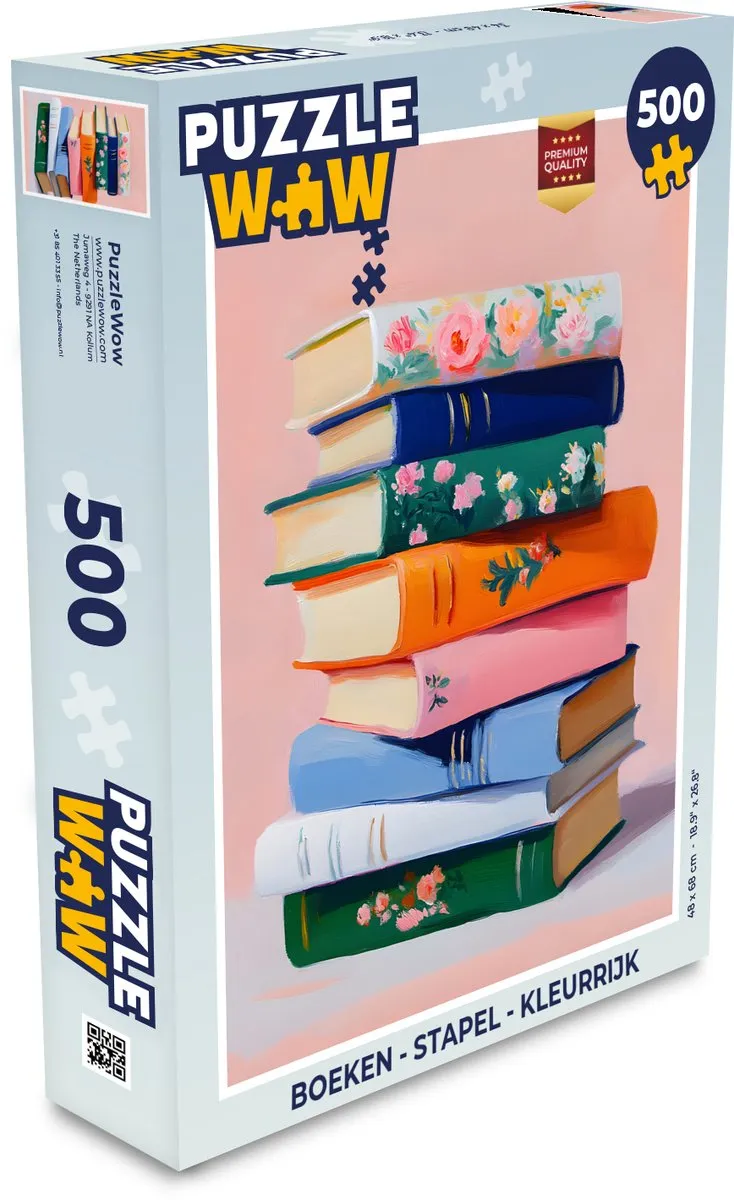 PuzzleWow Legpuzzel 500 Stukjes