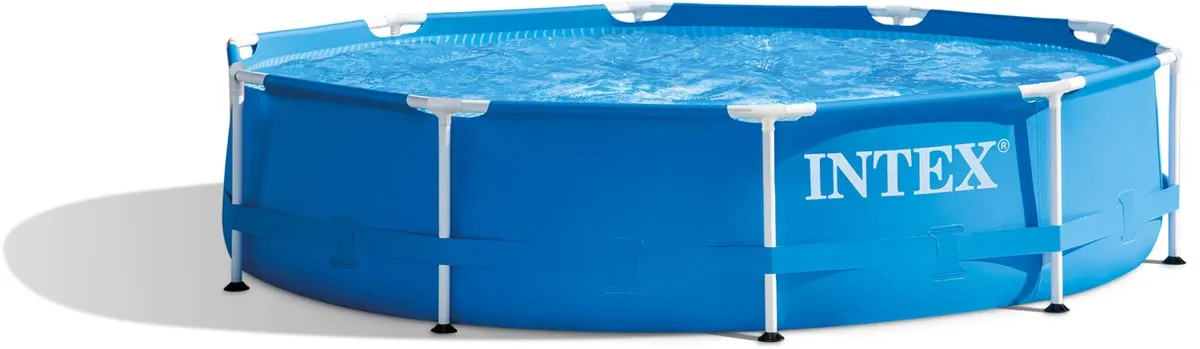 Intex Metal Frame Opzetzwembad 305cm - 4485L - Blauw