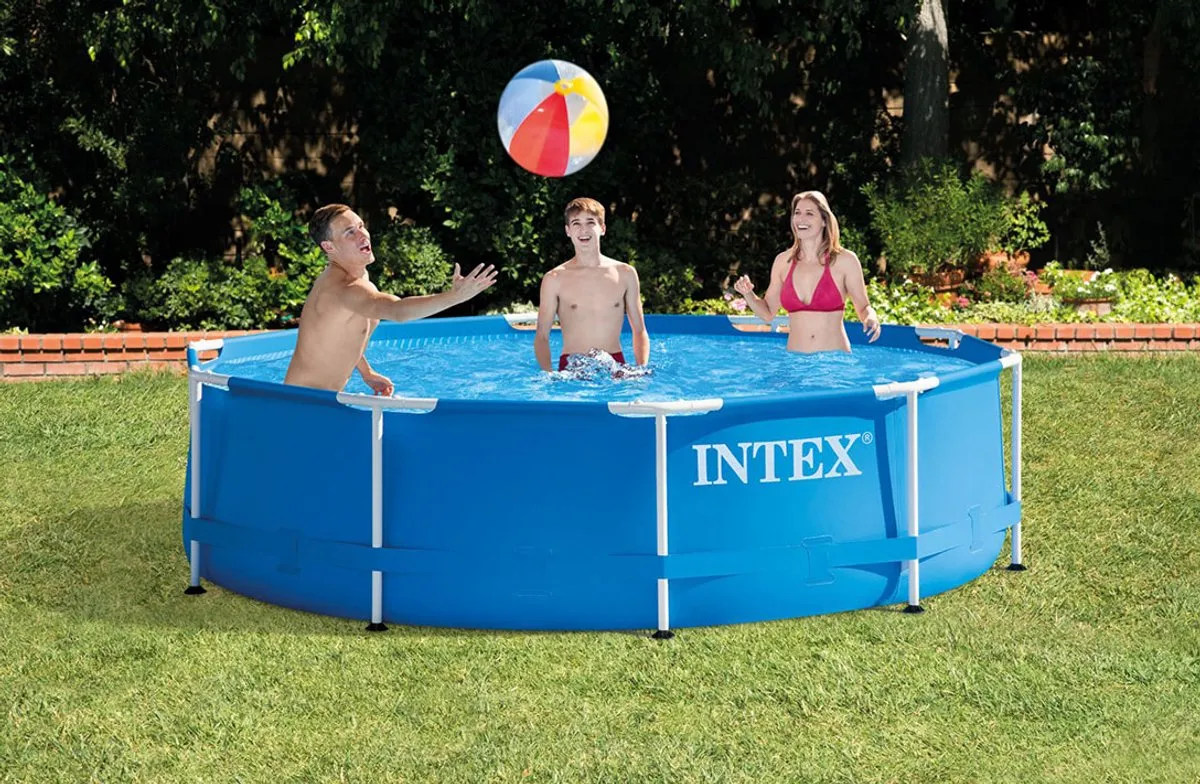 Intex Metal Frame Opzetzwembad 305cm - 4485L - Blauw - afbeelding 6 van 6