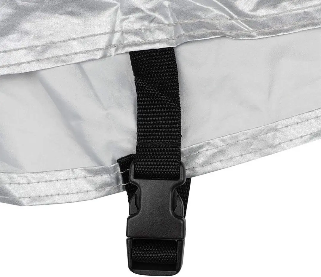 Oxford Rainex Motorhoes L - Zwart/Grijs