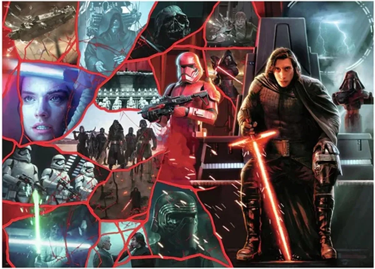 Ravensburger Star Wars Kylo Ren Puzzel 1000 Stuks - Multicolor