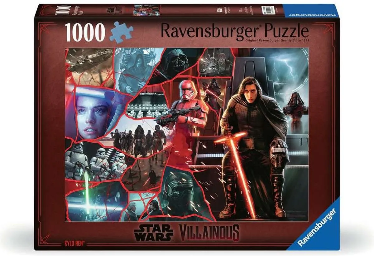 Ravensburger Star Wars Kylo Ren Puzzel 1000 Stuks - Multicolor