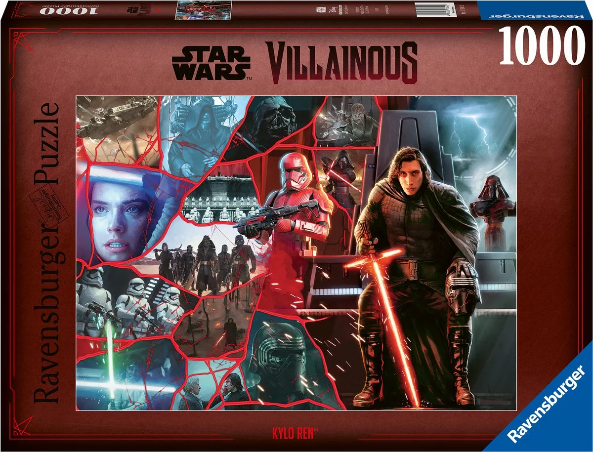 Ravensburger Star Wars Kylo Ren Puzzel 1000 Stuks - Multicolor