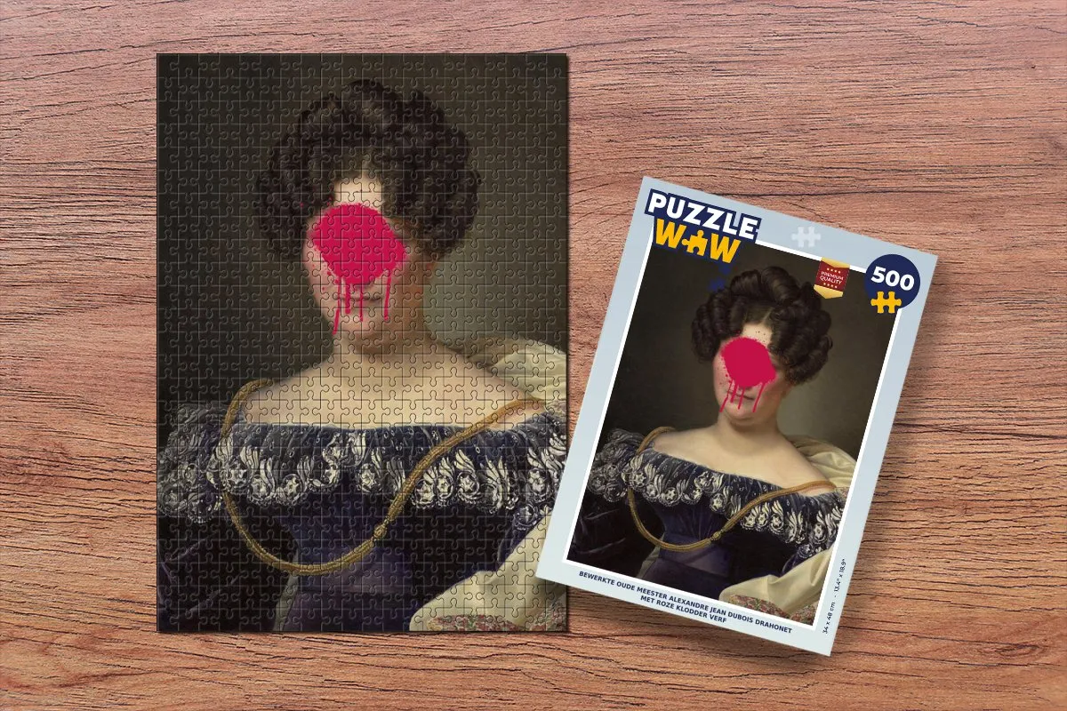 PuzzleWow Johanna Henriette Engelen - Dubois Drahonet Legpuzzel 500 Stuks - Multicolor