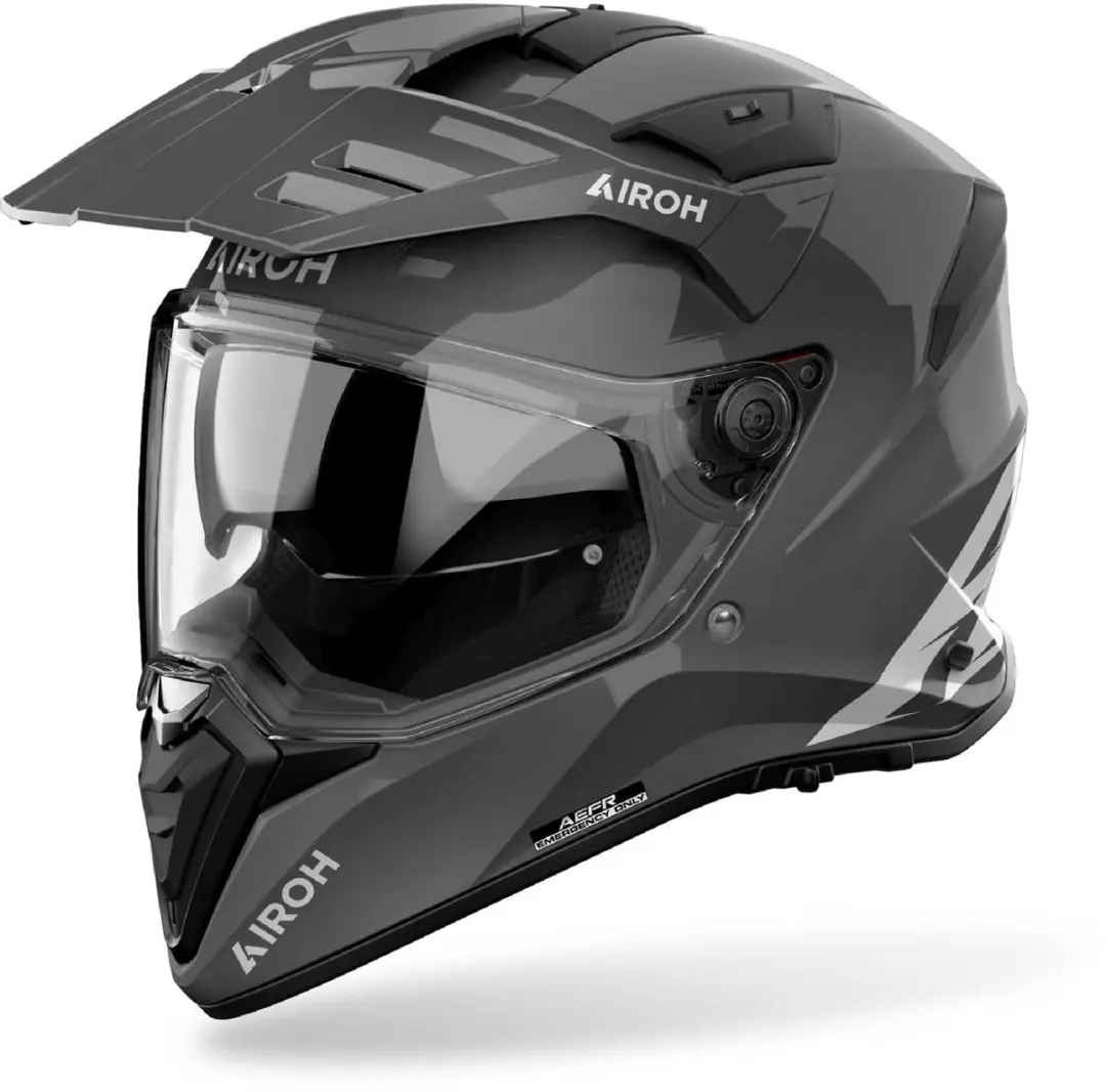 Airoh Bandit Donkergrijs Adventure Integraalhelm
