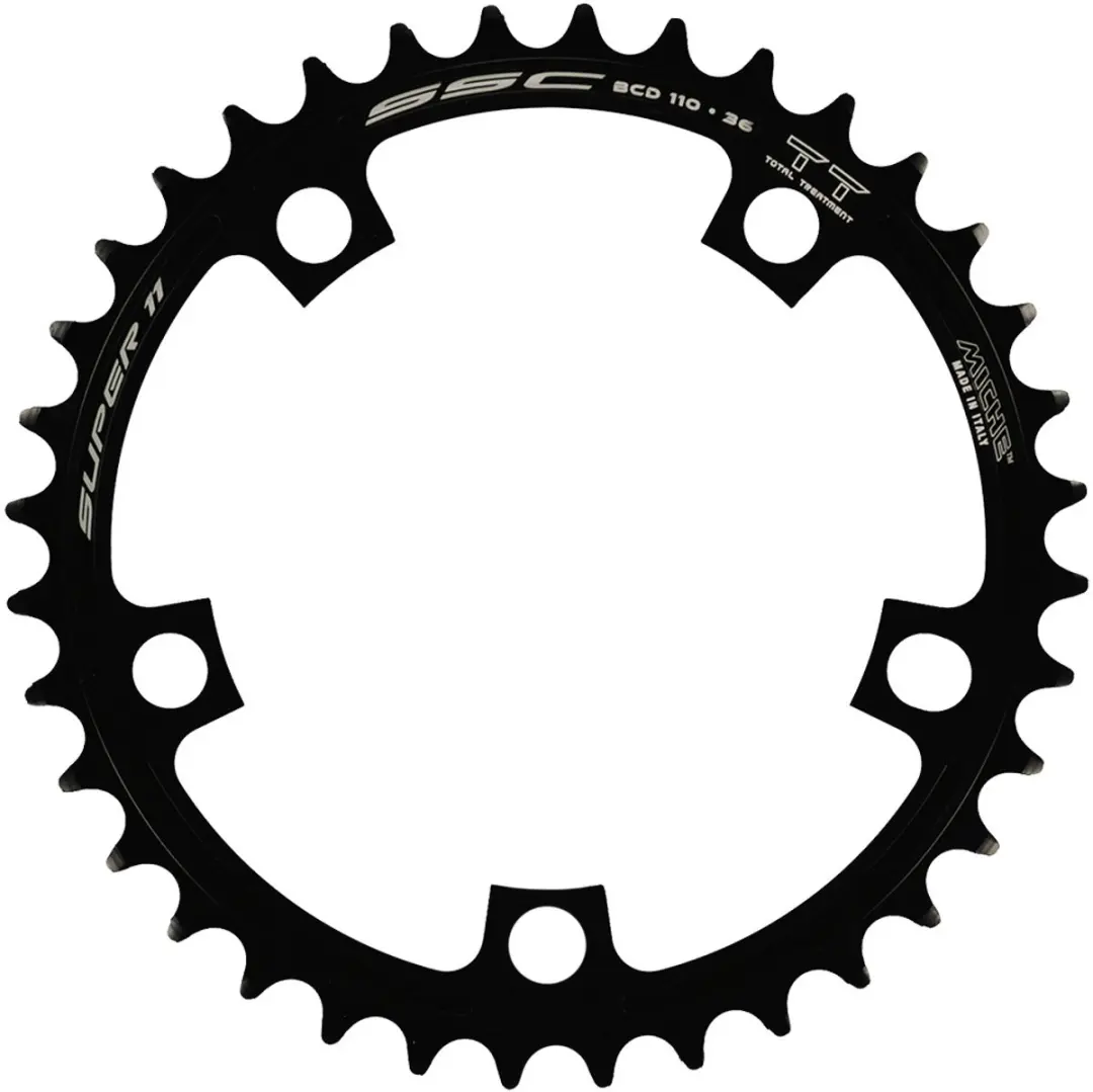 Shimano Super11 SSC Kettingblad 110/34T - Zwart - afbeelding 2 van 4