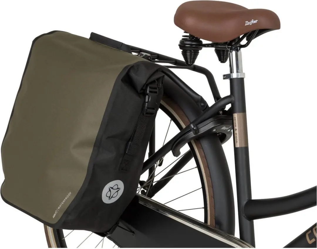 AGU Clean Shelter Fietstas Large 21L - Groen - afbeelding 5 van 6