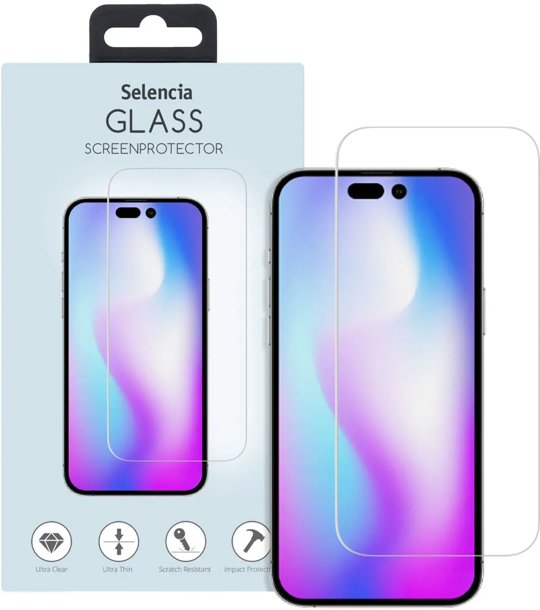 Selencia Screenprotector iPhone 14 Pro