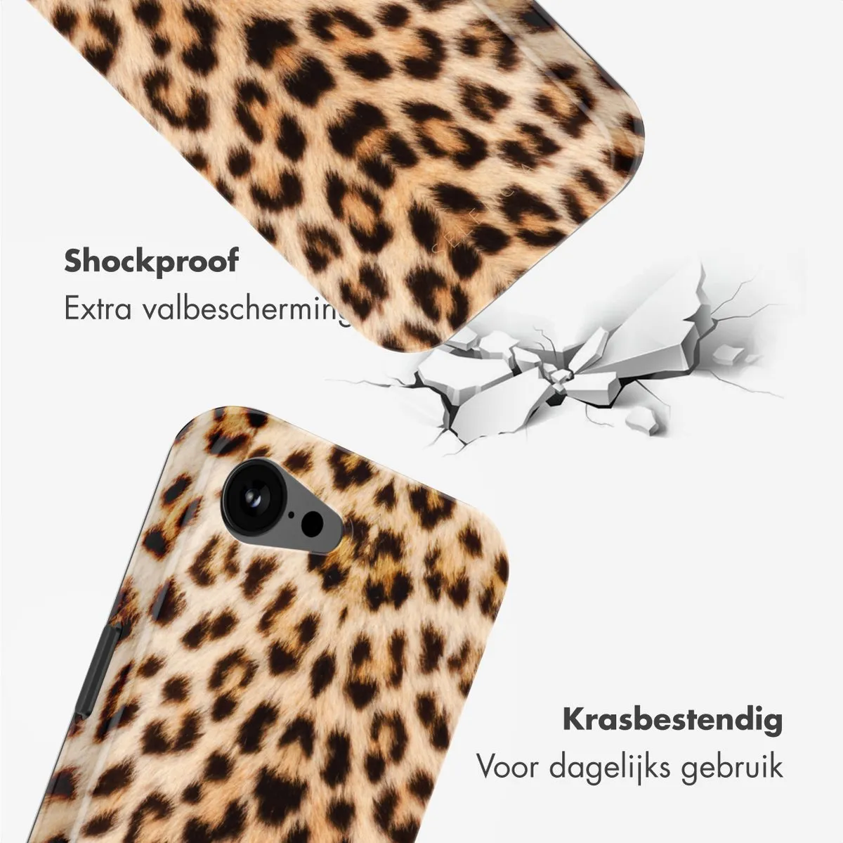 Selencia Hoesje iPhone 16e Wild Leo - MagSafe