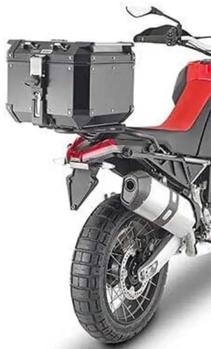 Givi Aprilia Tuareg 660 Topkoffer - Zilver - afbeelding 2 van 2