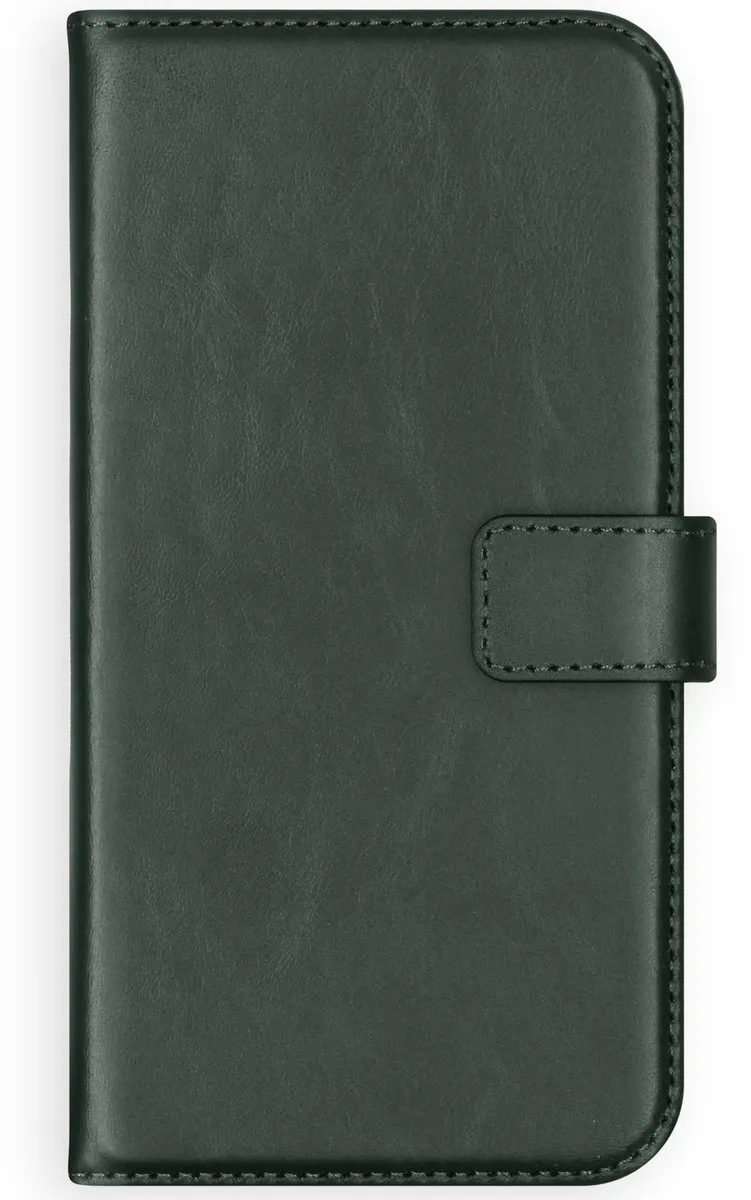 Selencia Hoesje Samsung Galaxy A42 Groen - Lederen Bookcase 3 Pasjes