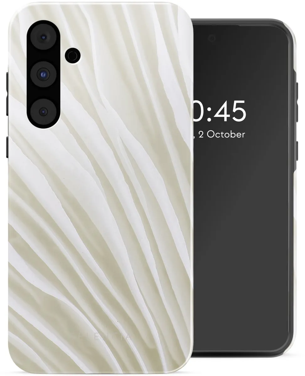 Selencia Hoesje Samsung Galaxy A55 Nature Light Brown