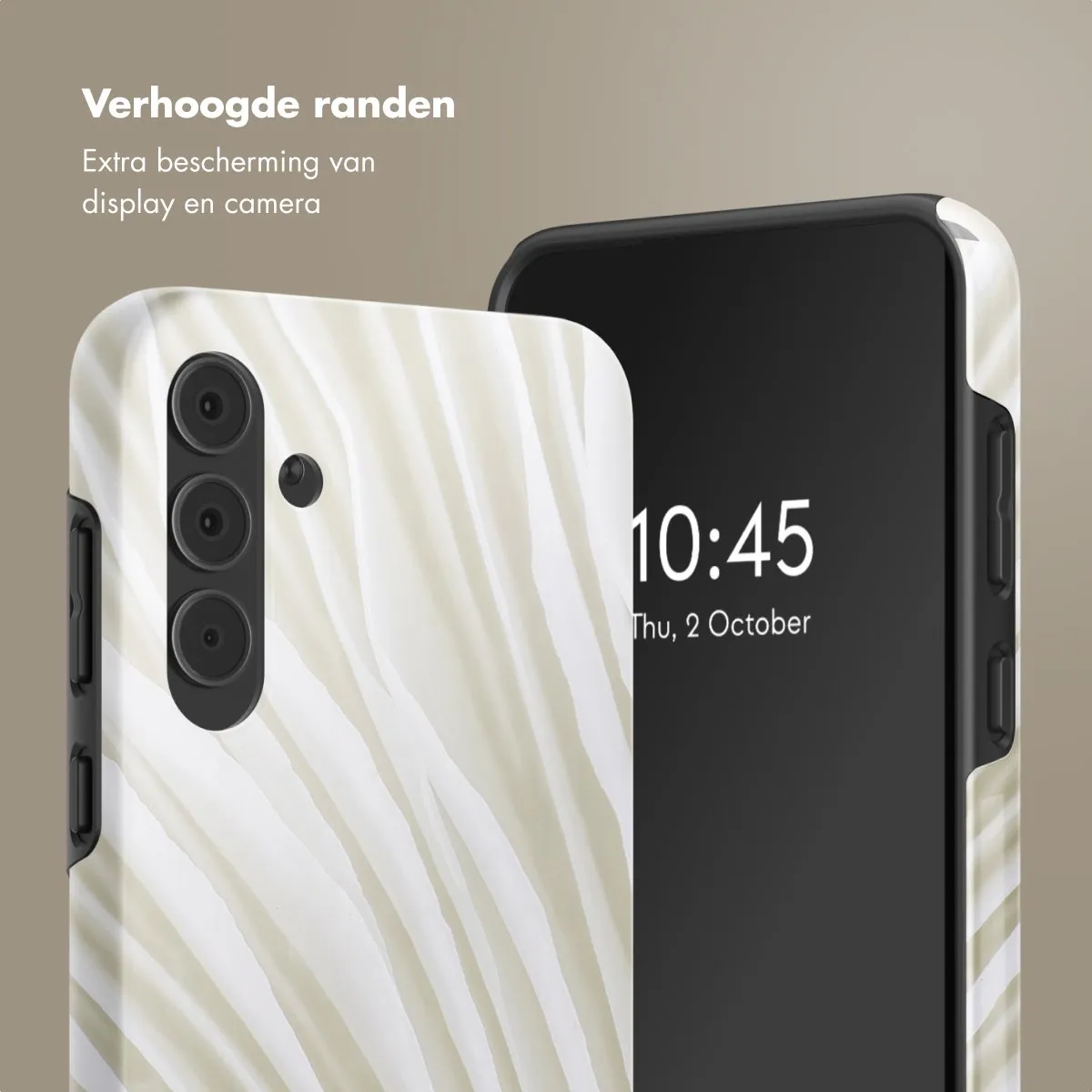 Selencia Hoesje Samsung Galaxy A55 Nature Light Brown - afbeelding 6 van 6