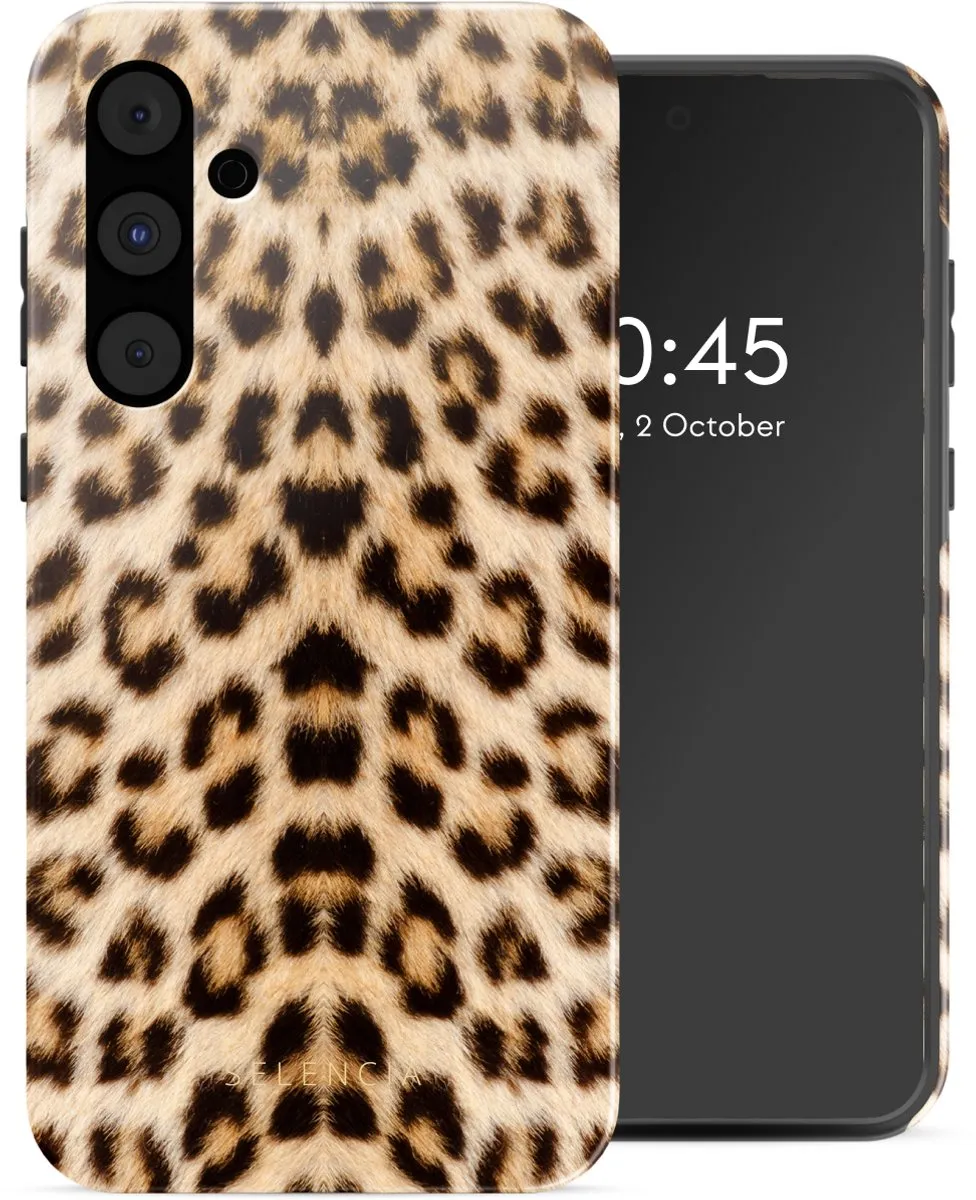Selencia Hoesje Samsung Galaxy A55 Wild Leo