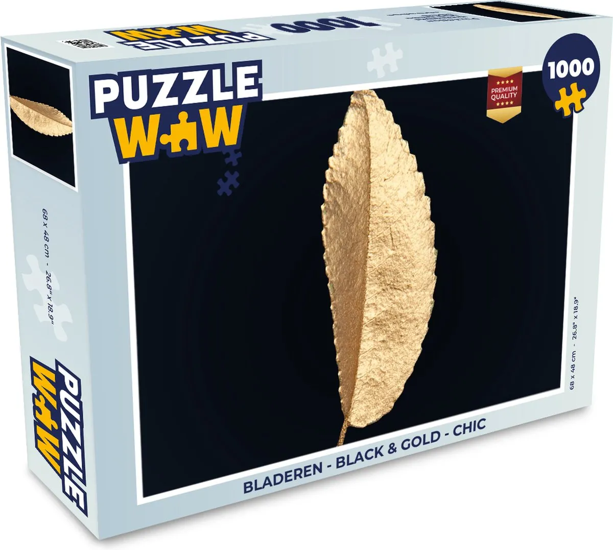 PuzzleWow Legpuzzel 1000 Stuks - Multicolor