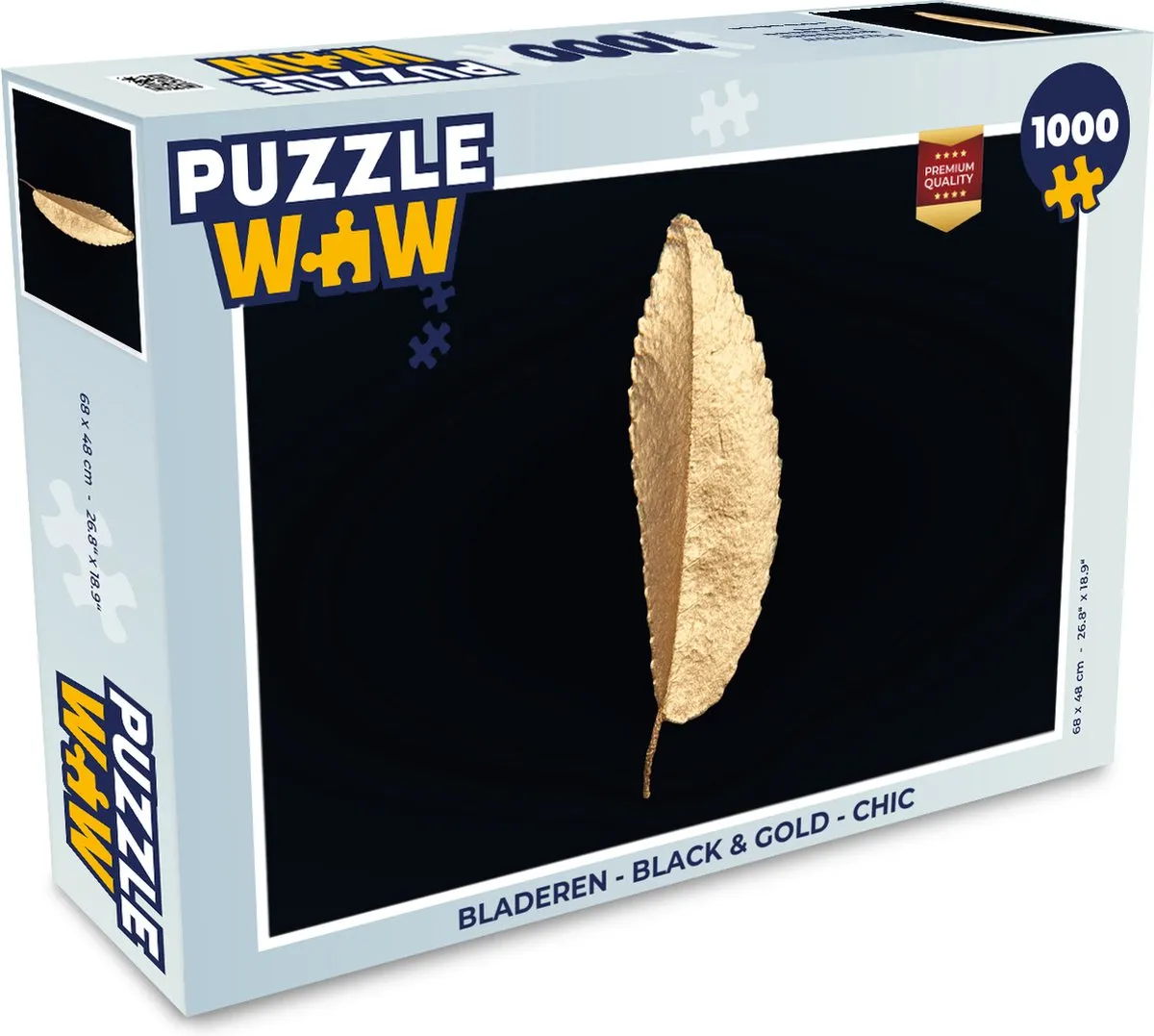 PuzzleWow Legpuzzel 1000 Stuks - Multicolor