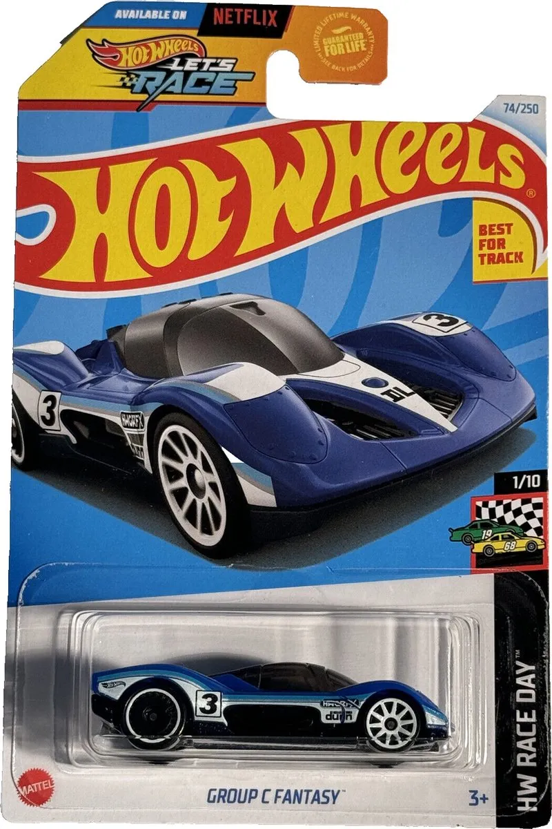 Hot Wheels Group C Fantasy Blue HW Race Day 21A