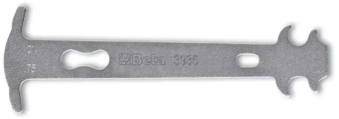 Beta Utensili 120 Mm Ketting Slijtage Indicator Zilver