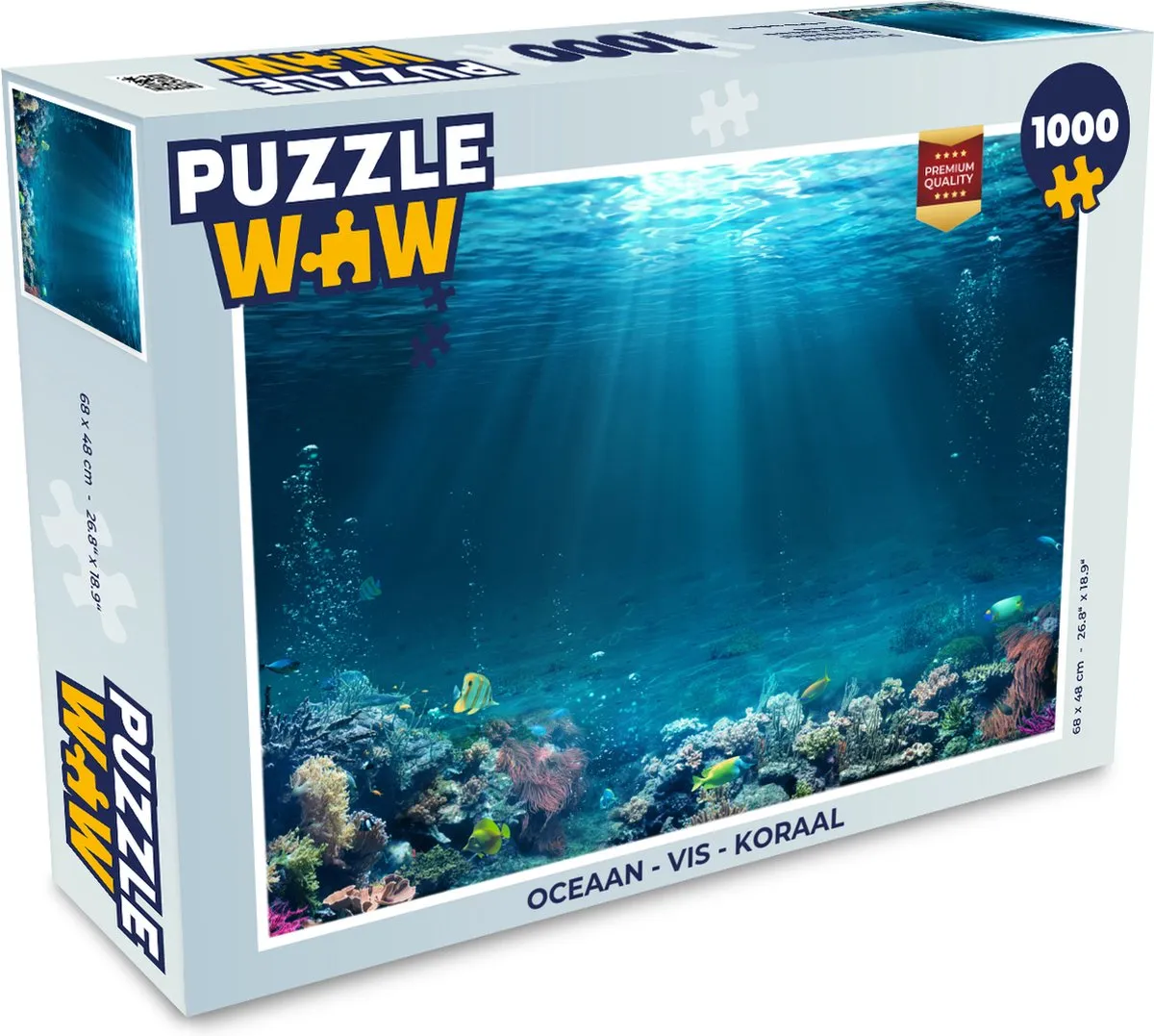 PuzzleWow Oceaan Legpuzzel 1000 Stuks