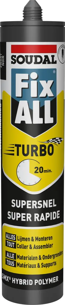 Fix All Turbo zwart