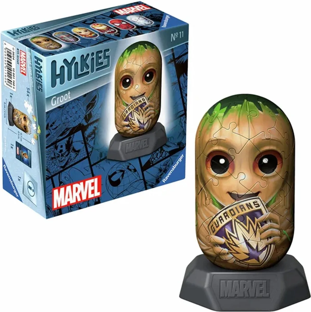 Ravensburger Hylkies Marvel Groot Capsule Figuur - 54 Stuks