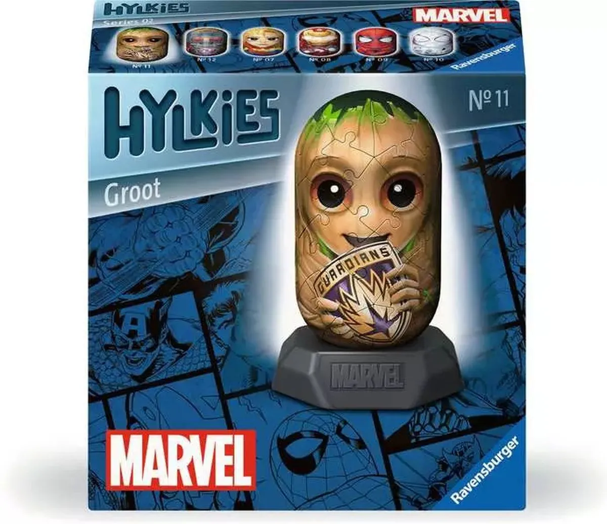 Ravensburger Hylkies Marvel Groot Capsule Figuur - 54 Stuks - afbeelding 6 van 6
