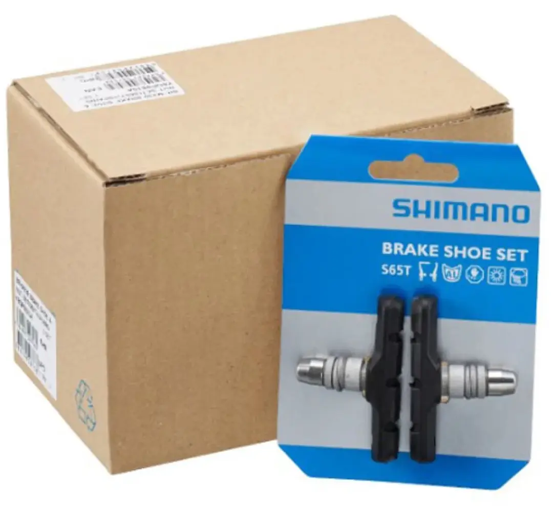 Shimano BRM420/330 S65 V-brake Remblokset - 2 Stuks - Zwart - afbeelding 3 van 6