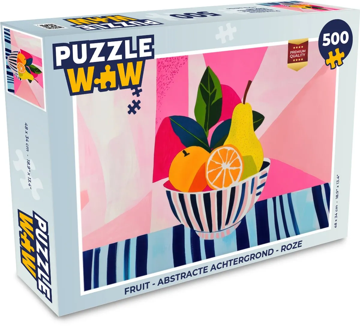 PuzzleWow Fruit Puzzle 500 Stuks