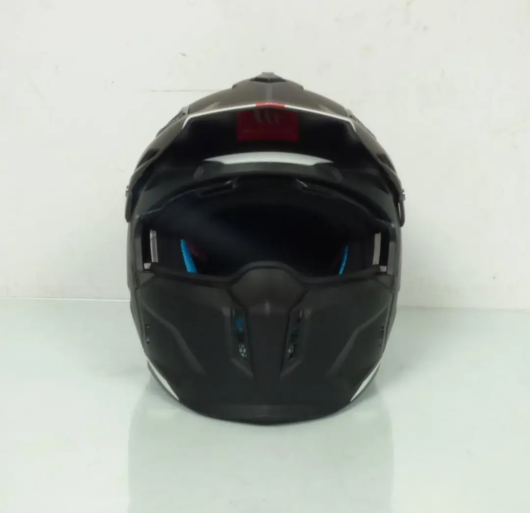 MT Helmets Streetfighter SV Trialhelm - XS - Mat Zwart