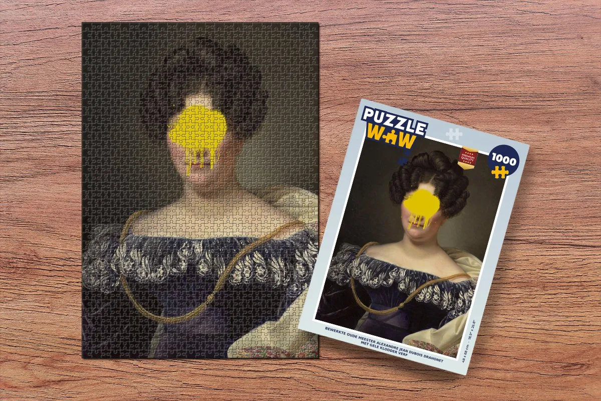 PuzzleWow Johanna Henriette Engelen - Dubois Drahonet Legpuzzel 1000 Stuks - Multicolor