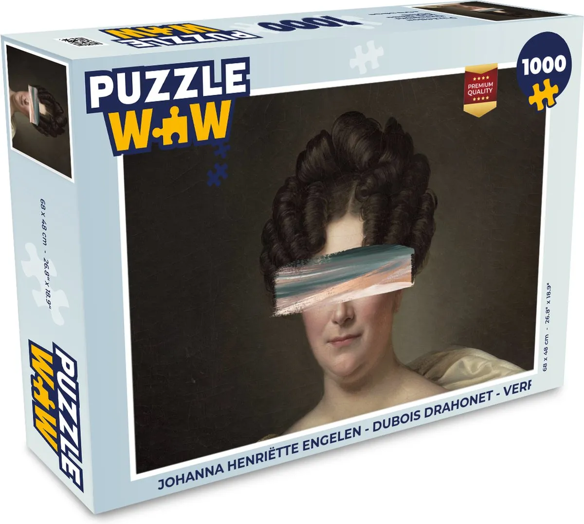 PuzzleWow Johanna Henriette Engelen - Dubois Drahonet Legpuzzel 1000 Stuks - Multicolor