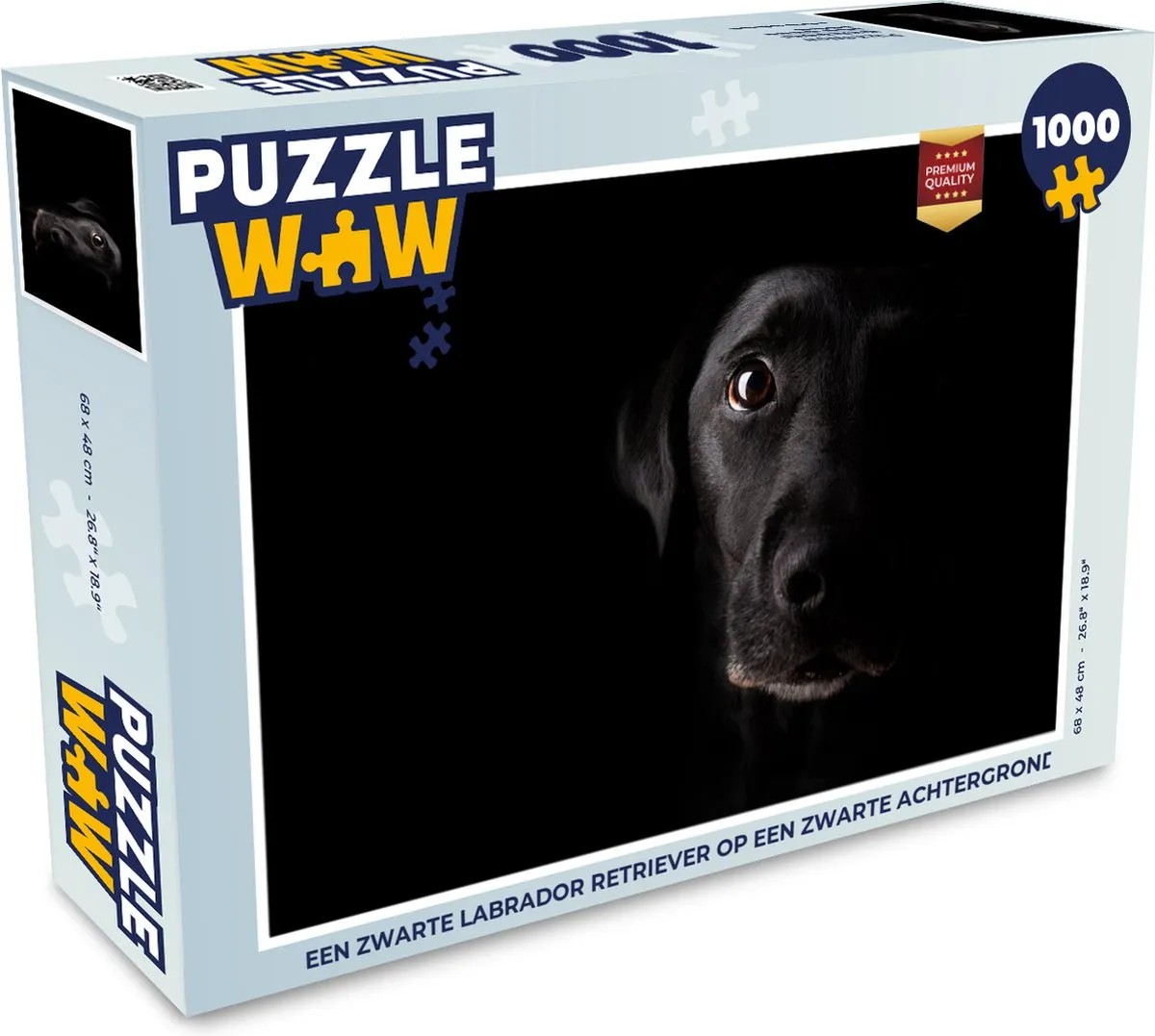 PuzzleWow Labrador Retriever Legpuzzel 1000 Stuks