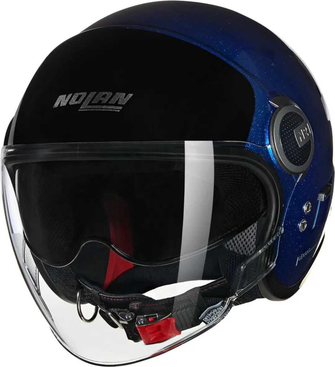 Nolan N21 Visor 06 Verniciatura Speciale 343 Diepblauw Zwart Glossy Jethelm