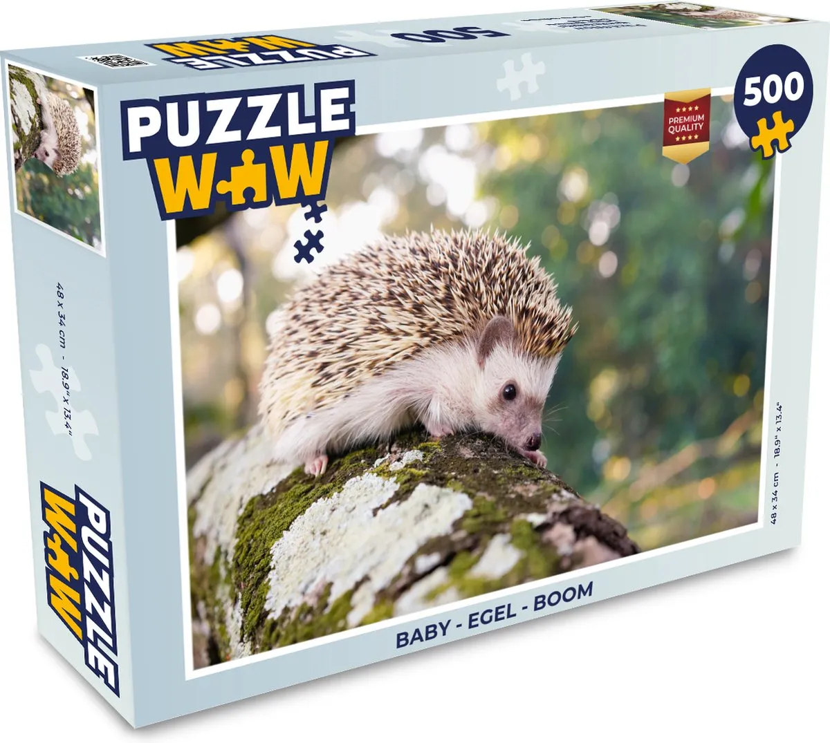 PuzzleWow Legpuzzel 500 Stuks