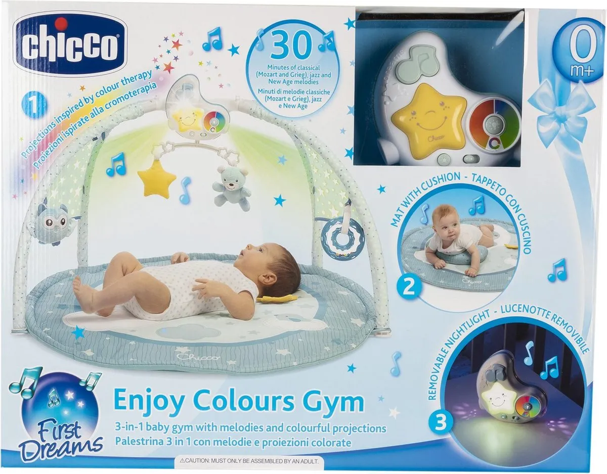 Chicco Baby Gym Kleurenplezier - Blauw
