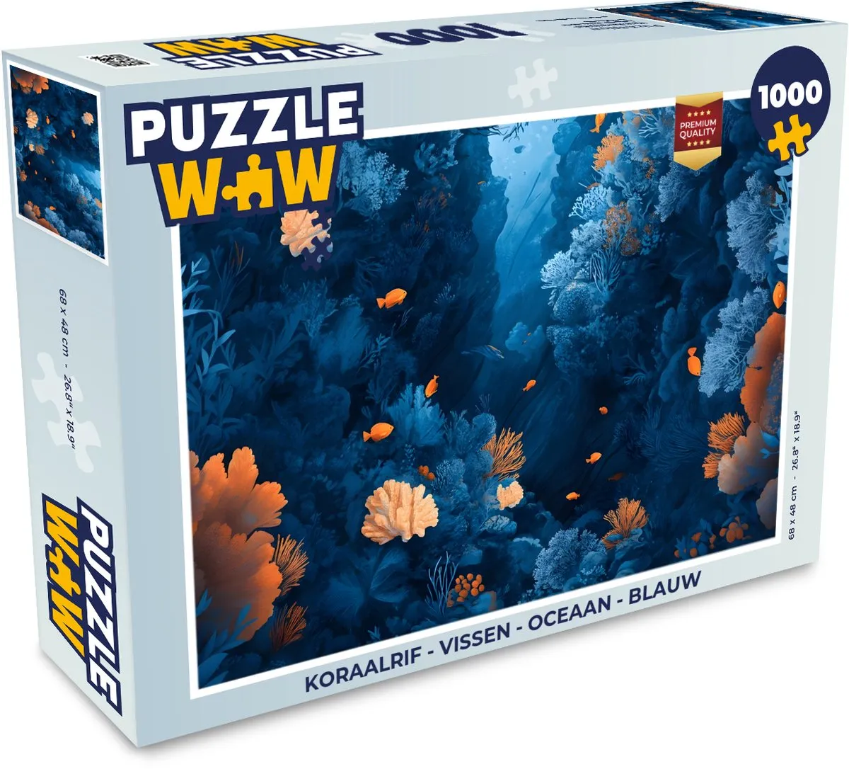 PuzzleWow Koraalrif Legpuzzel 1000 Stuks