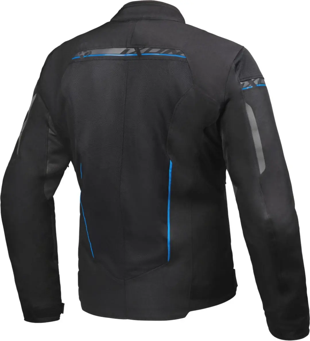 IXON T-Rex Textiele Motorjas - XL - Zwart/Grijs/Blauw