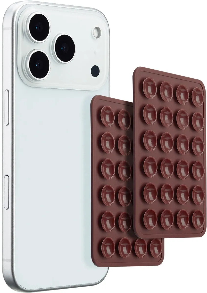 Selencia SH00074435 Zuignap Telefoonsticker - Lichtroze